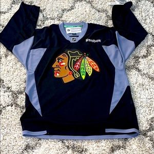 Authentic Reebok Chicago Blackhawks Hockey Practice Jersey